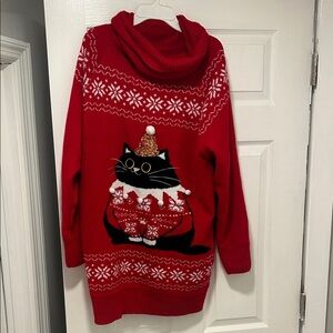 Ugly Christmas sweater dress